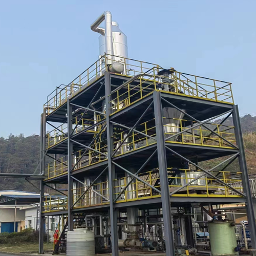 污水車間中水三效蒸發器系統